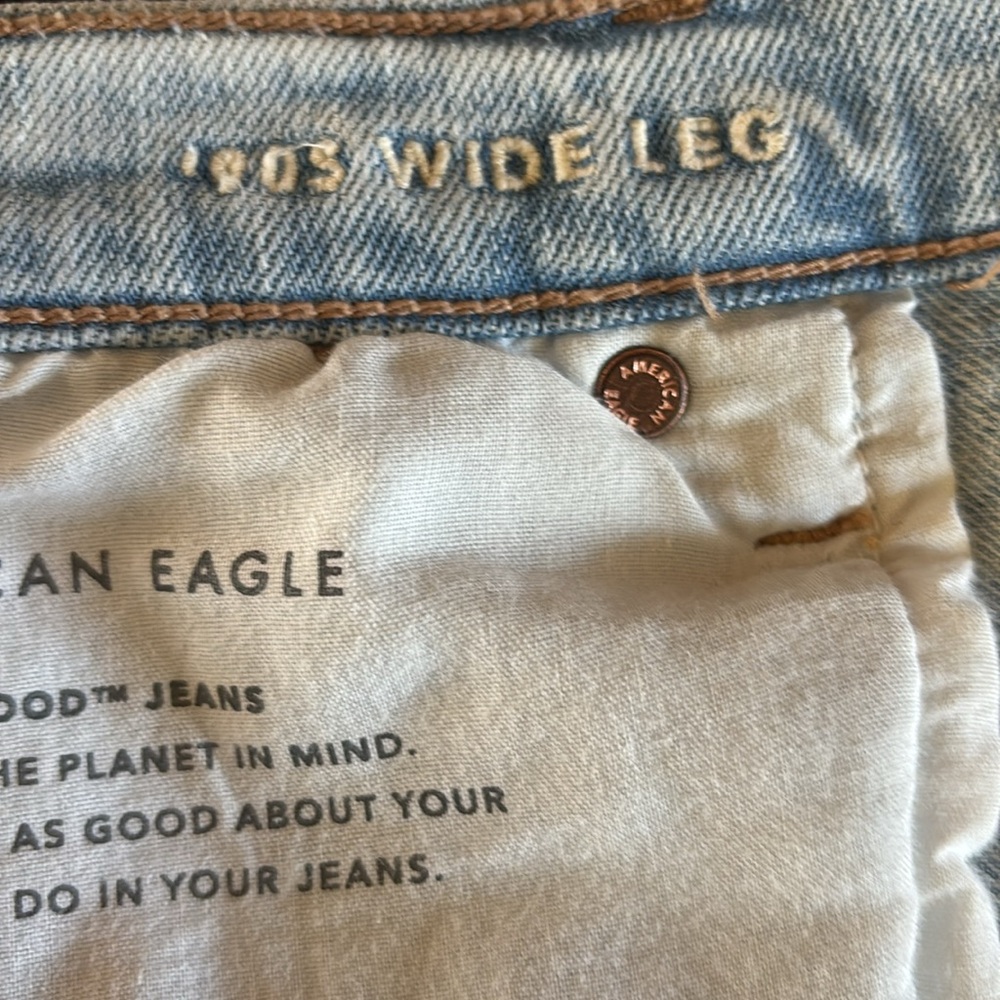American Eagle 90s Wide Leg Size 18
